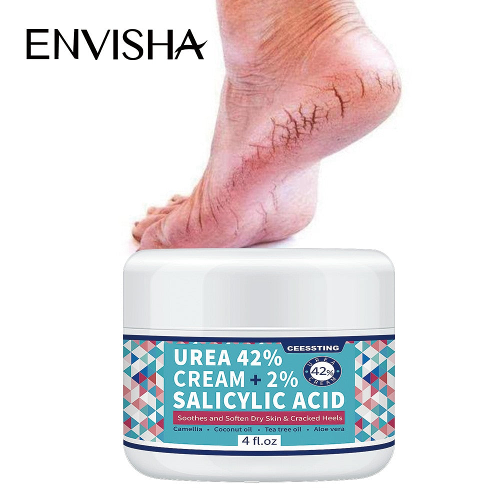 ENVISHA Moisturizing Exfoliating Foot Care Repair Cream - MybeautySync