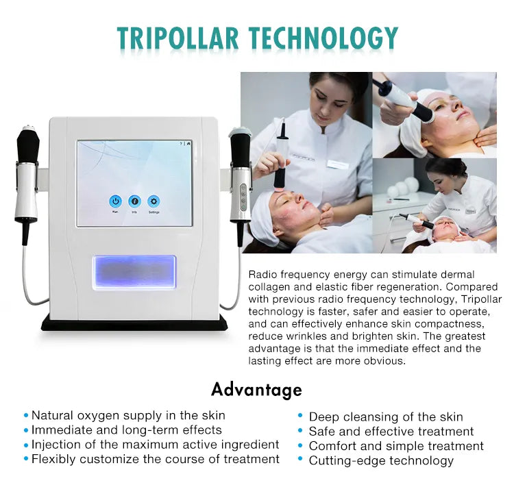 3-in-1 CO2 Oxygen Bubble Facial Machine