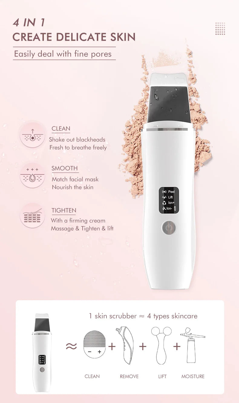 Ultrasonic Skin Scrubber