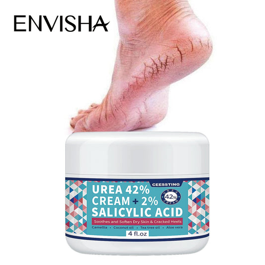 ENVISHA Moisturizing Exfoliating  Foot Care Repair Cream - MybeautySync