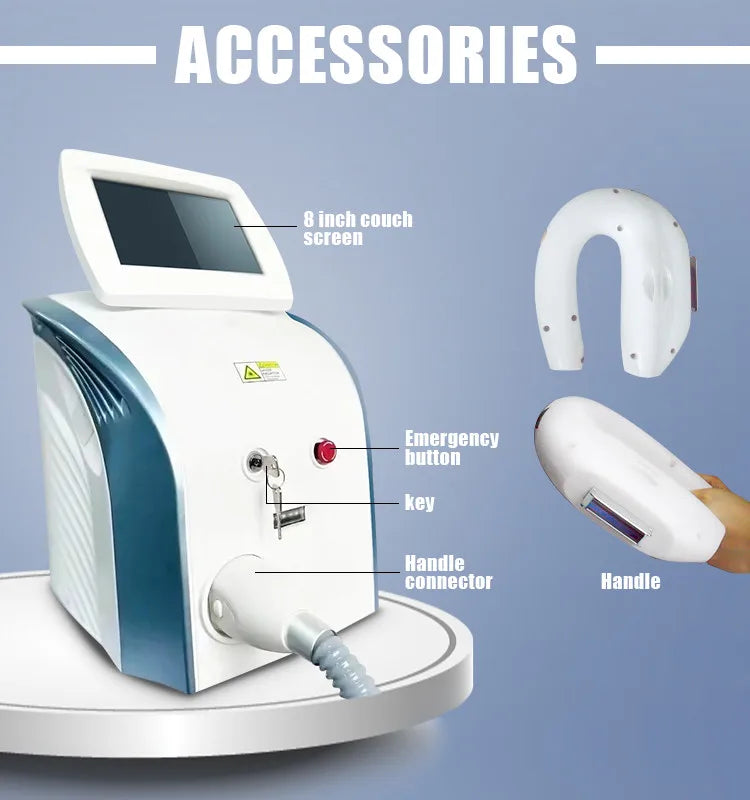 2-in-1 OPT ND YAG Laser Beauty Machine