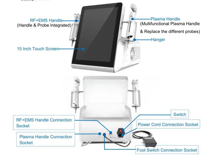 EMS RF Skin Rejuvenation Plasma Machine