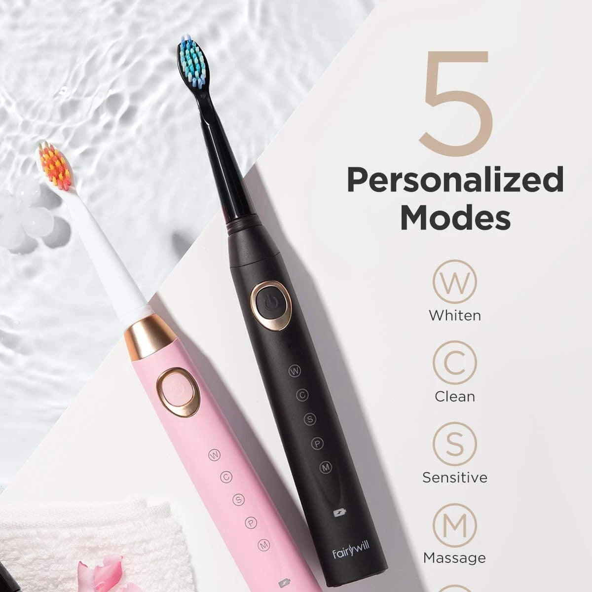 Sonic Electric Rechargeable Toothbrush