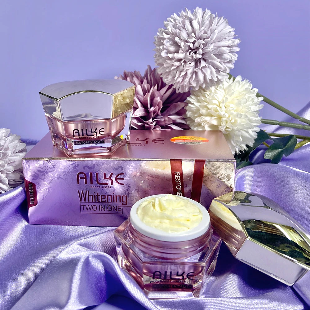 AILKE Rose Boost Luster Whitening Face Cream Set