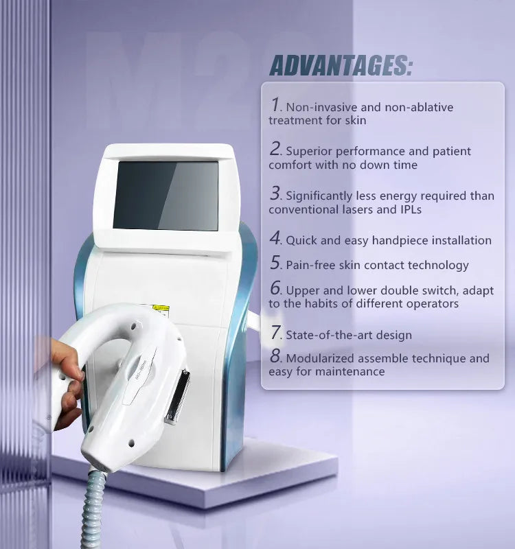 2-in-1 OPT ND YAG Laser Beauty Machine