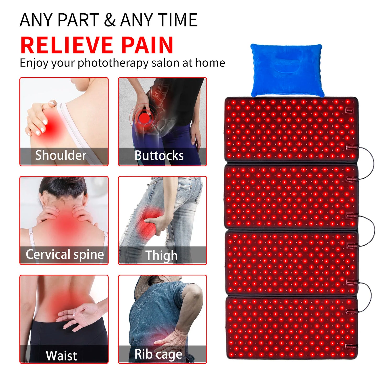 Red Light Infrared Therapy Pad