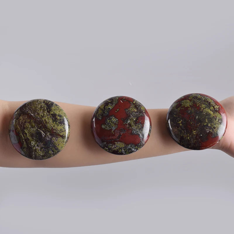 Dragon Blood Chakra Massage Stone