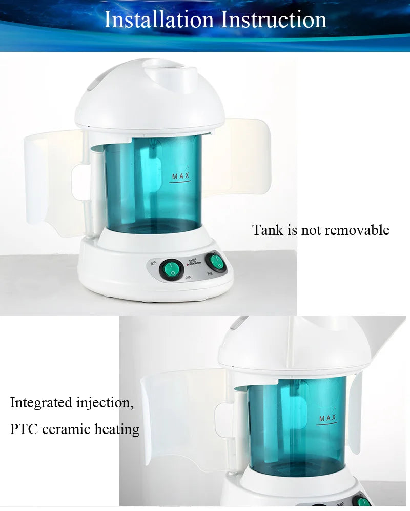 Mini Spa Ozone Facial Humidifier