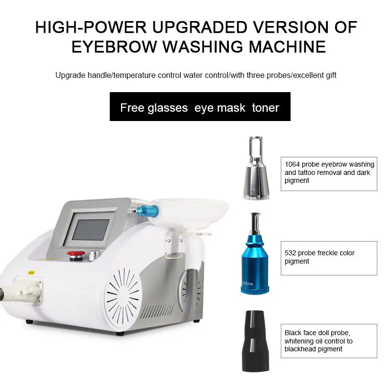 Portable ND YAG Laser Tattoo Removal Machine