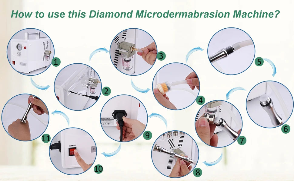 Diamond Dermabrasion Therapy Machine