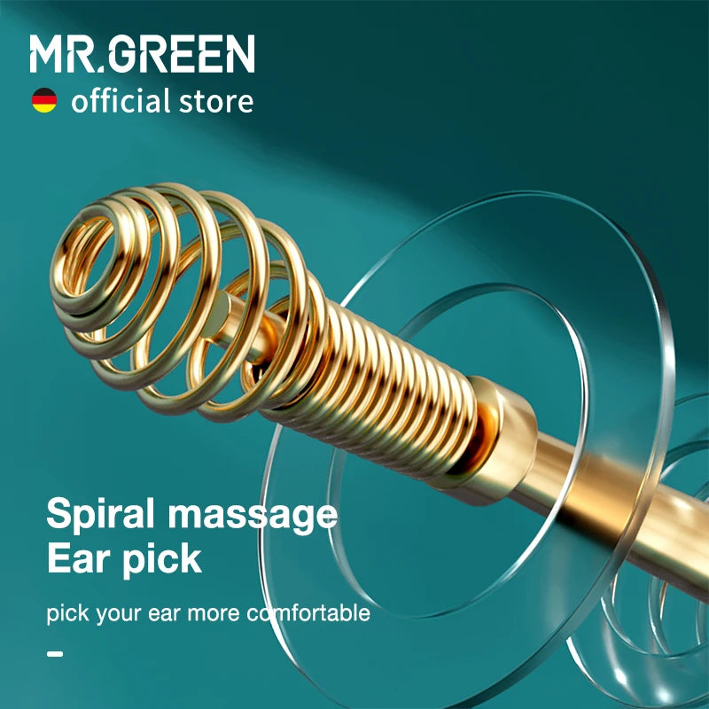 MR.GREEN 360° Spiral Massage Ear Pick