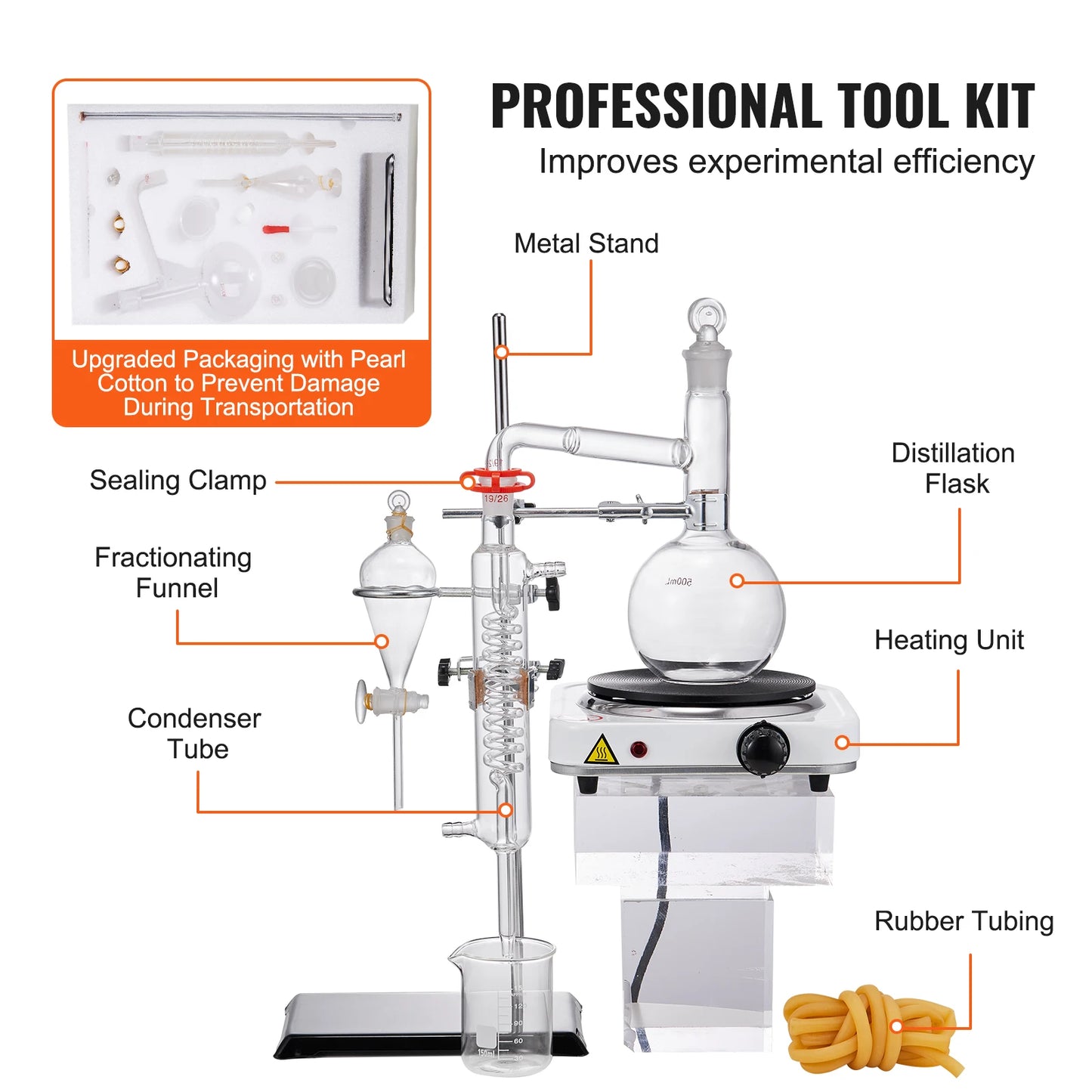 VEVOR Essential Oil Distillation Kit