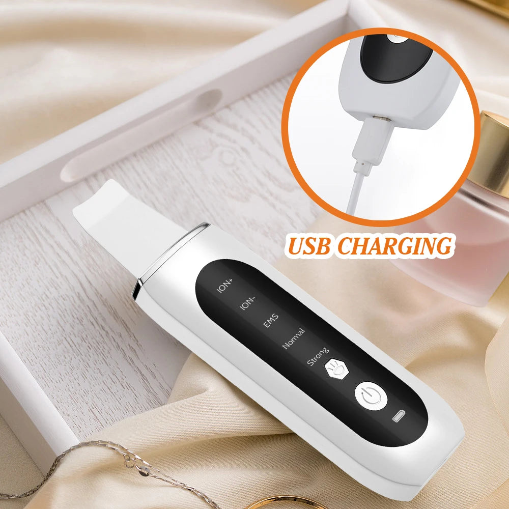 Ultrasonic Ion Skin Cleaner