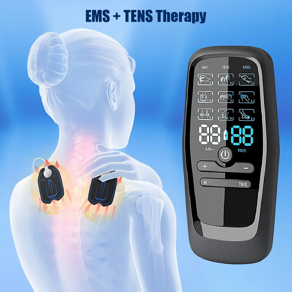 TENS and EMS Therapy Neck Massager