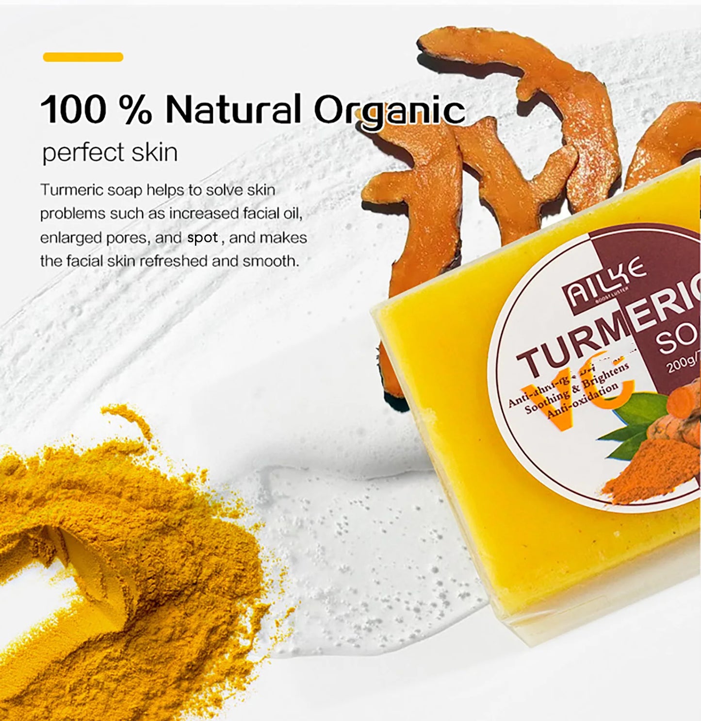 AILKE Organic Turmeric Skin Care