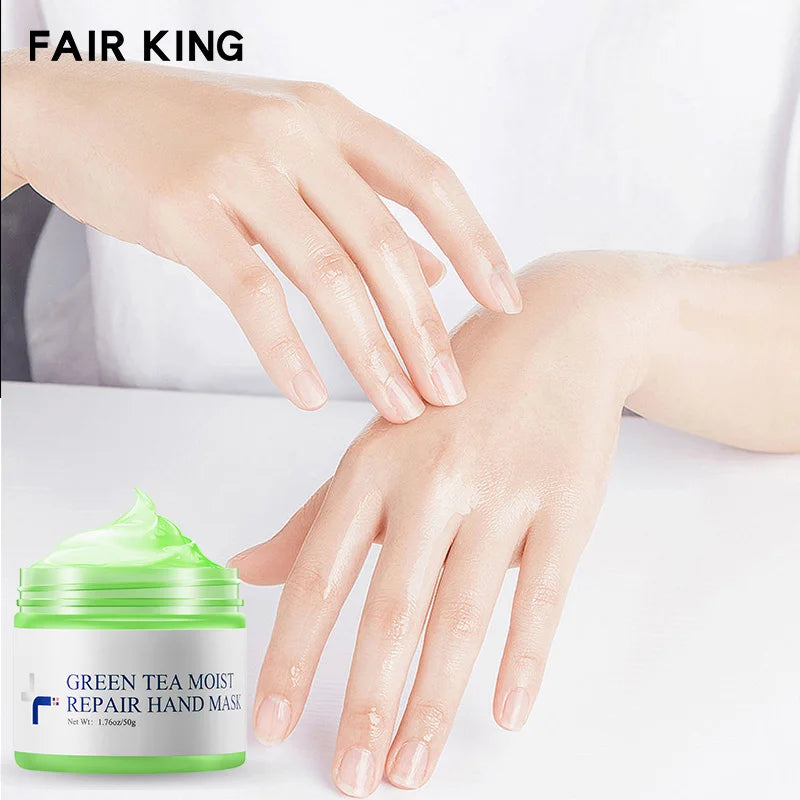 FAIR KING Green Tea Moist Repair Hand Mask