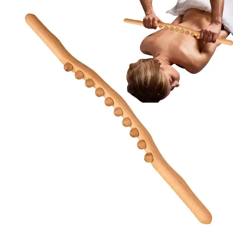 Wooden Gua Sha Therapy Stick