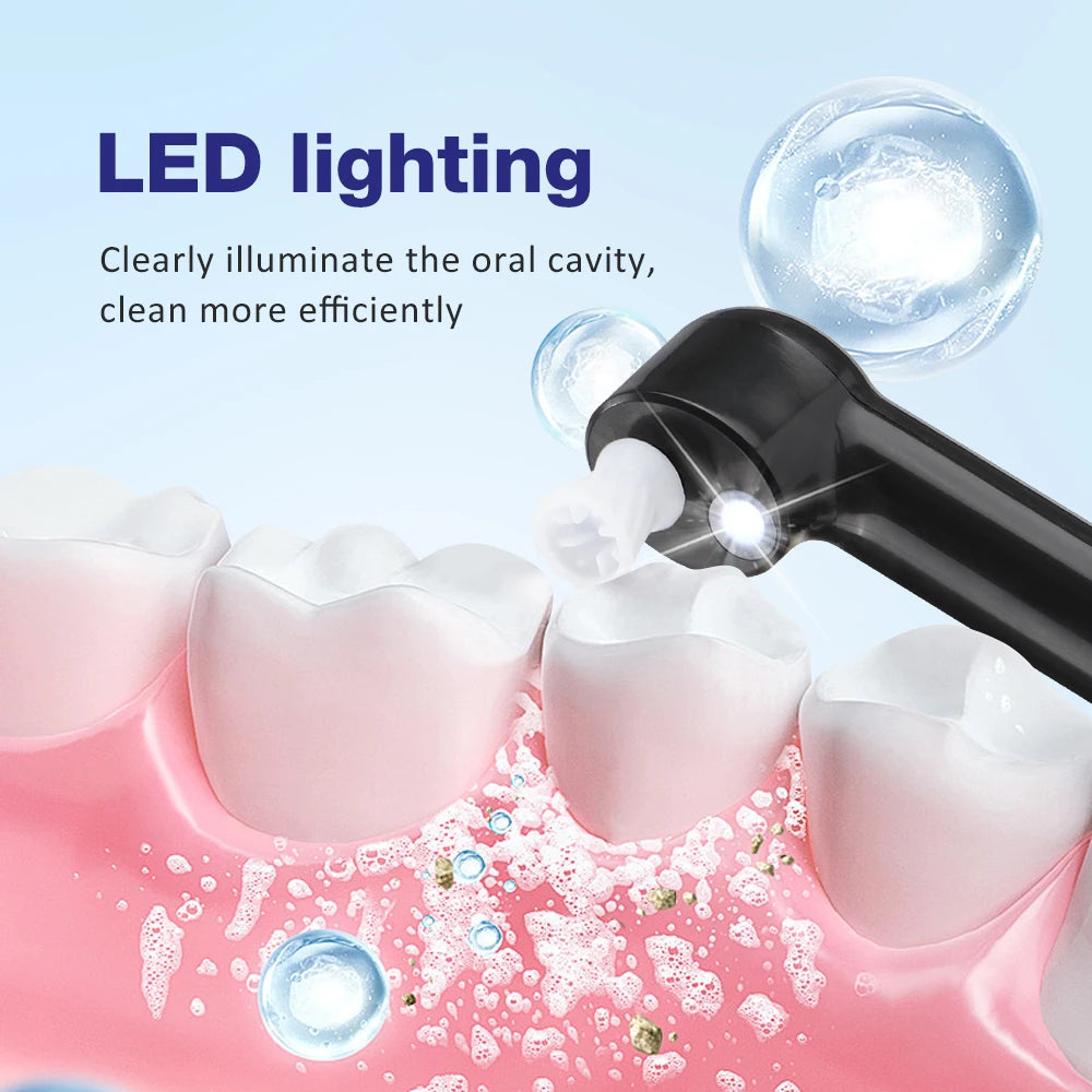 Rotatable 360° Electric Tooth Polisher