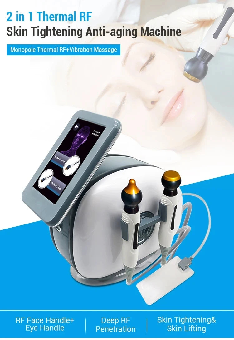 2-in-1 Thermal RF Facial Beauty Machine