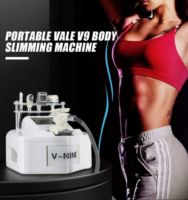 Portable V9 Vela Cavitation Slimming Machine