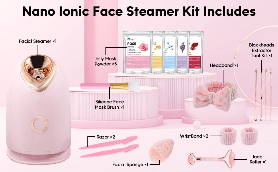 Facial Steamer Spa Kit