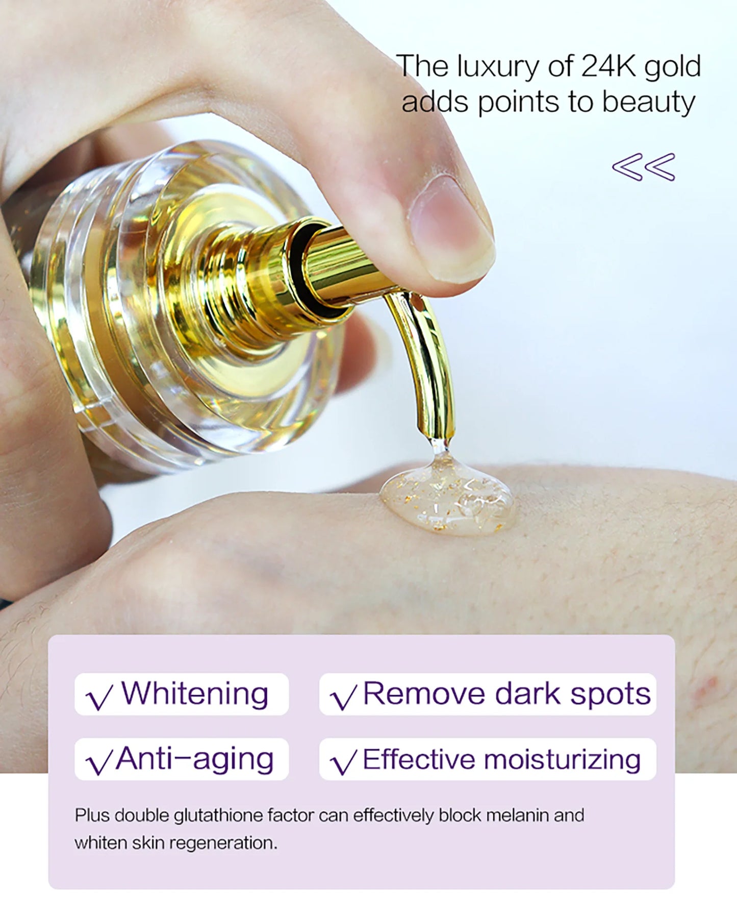 AILKE 24K Skin Whitening Serum