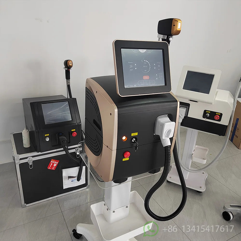 Diode Triple Wavelength Hair Removal Machine