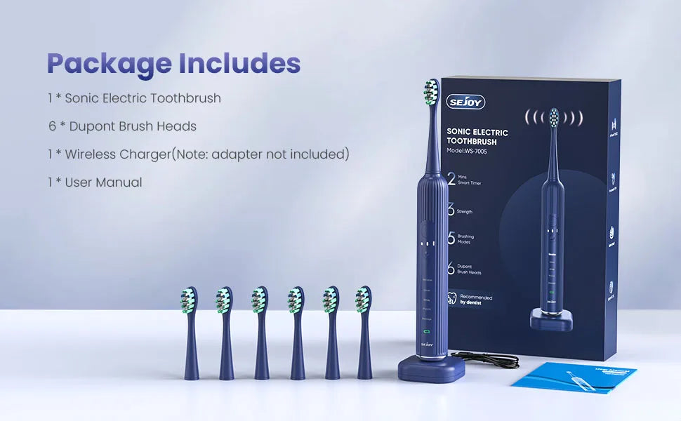 SEJOY Sonic Electric Toothbrush