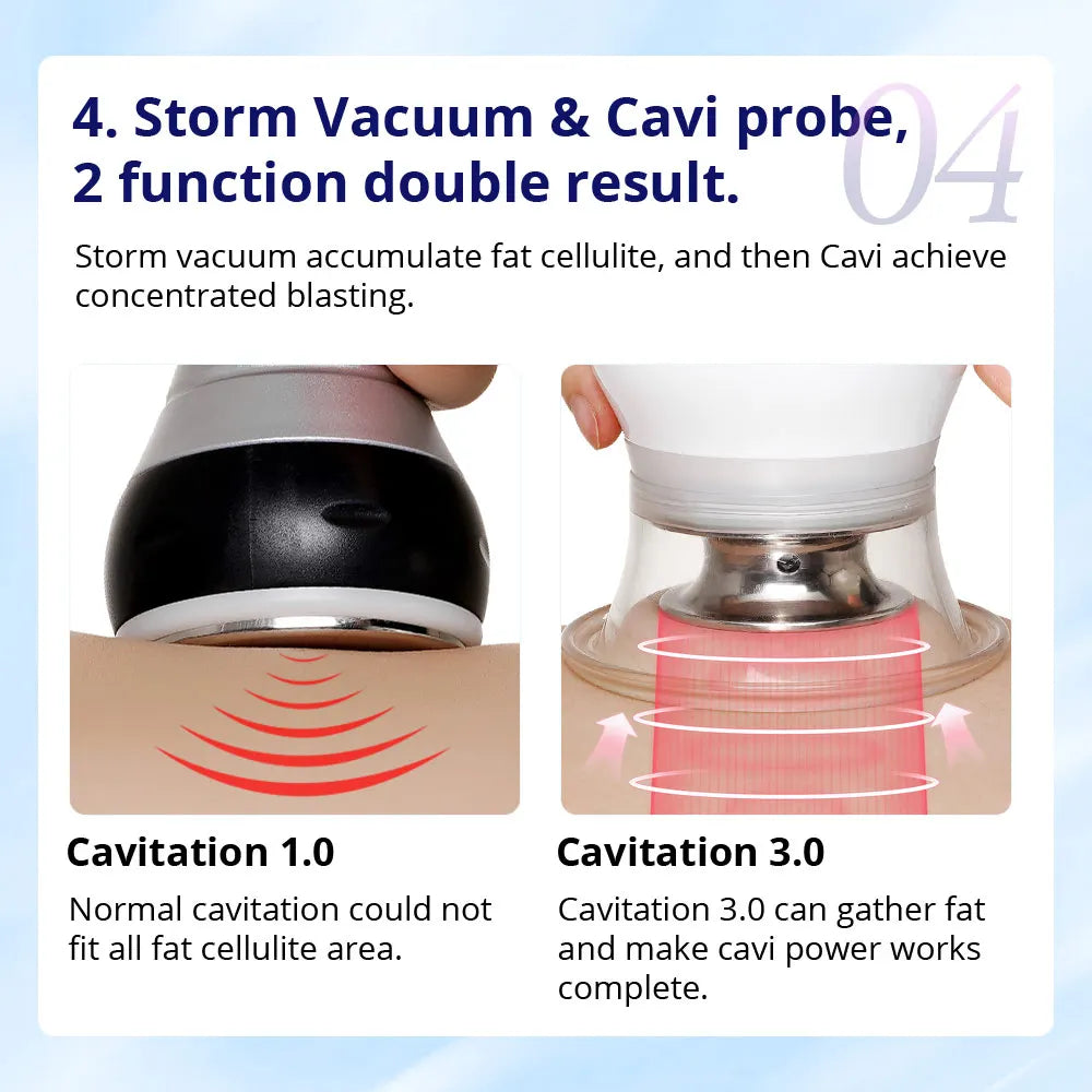 CAVSTORM 40k Vacuum Cavitation 3.0 Machine