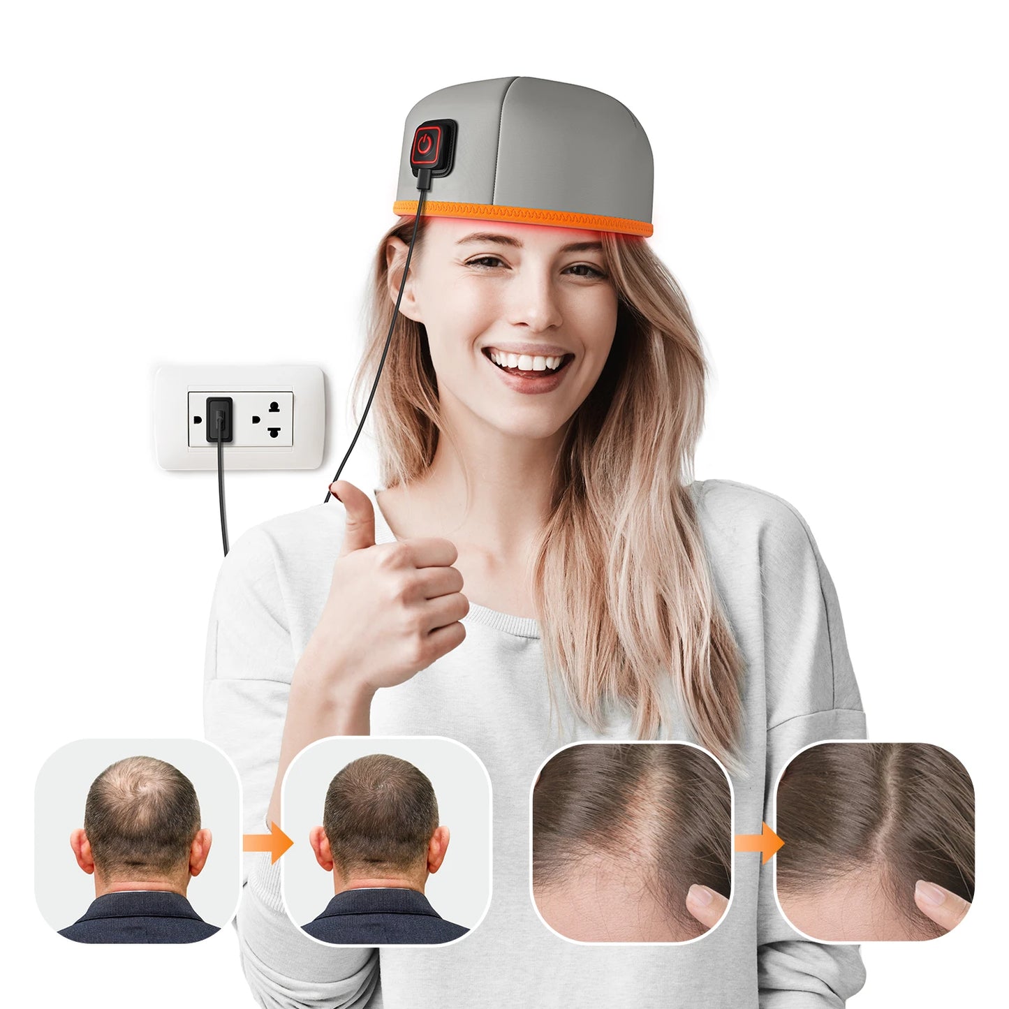 Red Light Therapy Hair Growth Hat