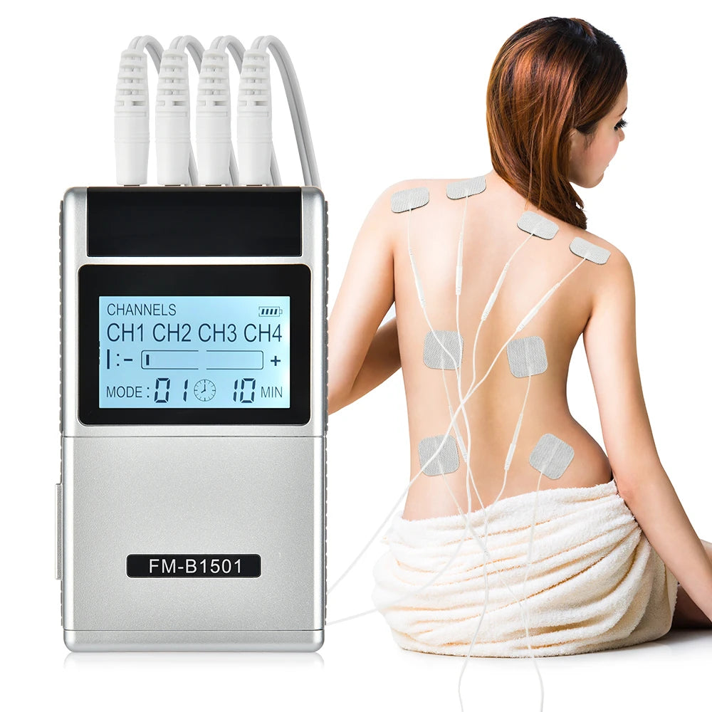 Digital 15-Mode TENS EMS Muscle Massager