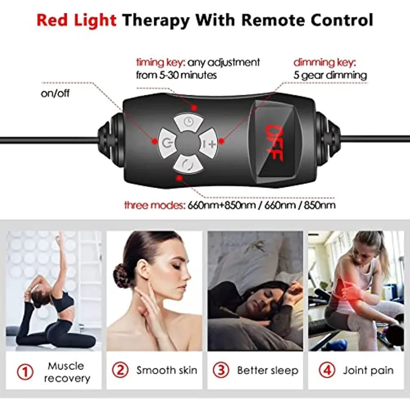 Red Light Therapy Lamp