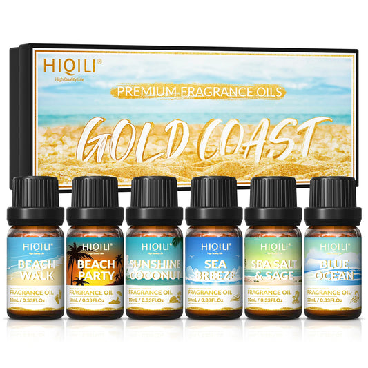 HIQILI Gold Coast Fragrance Oils Set