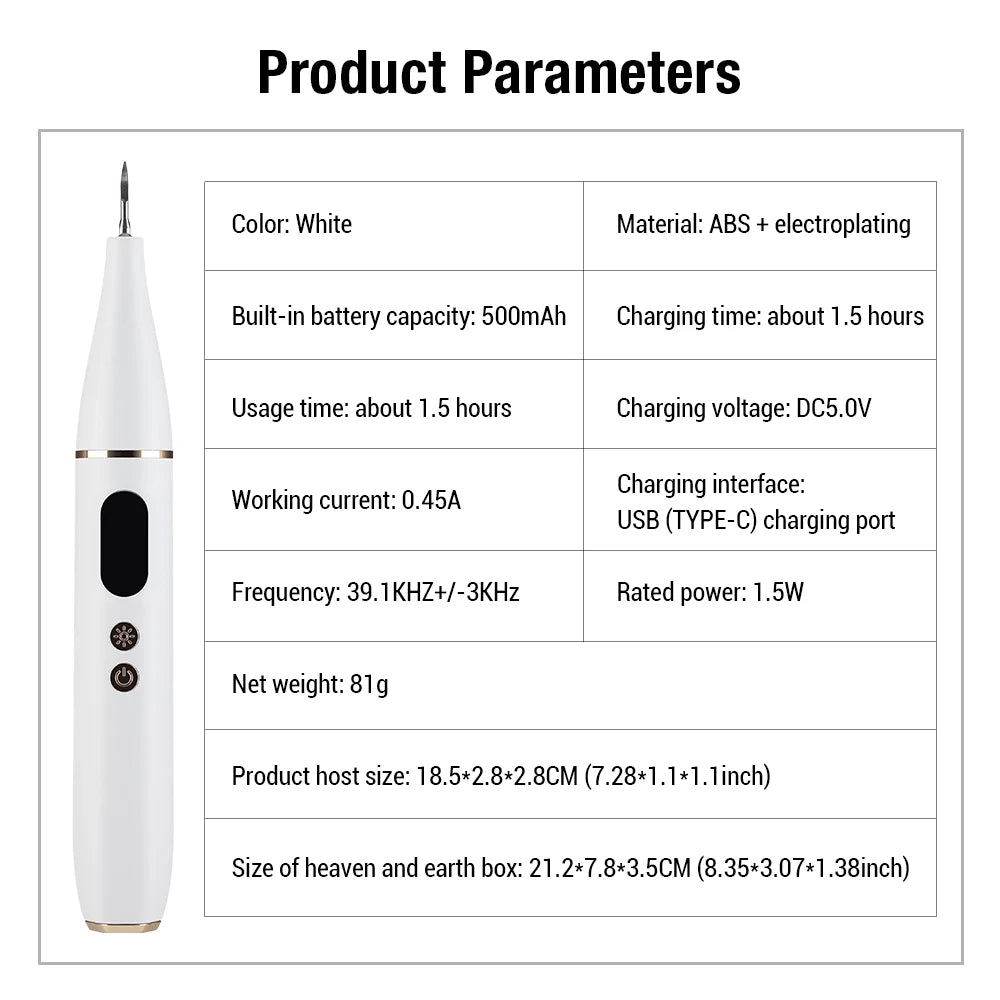 Ultrasonic Electric Tooth Scaler