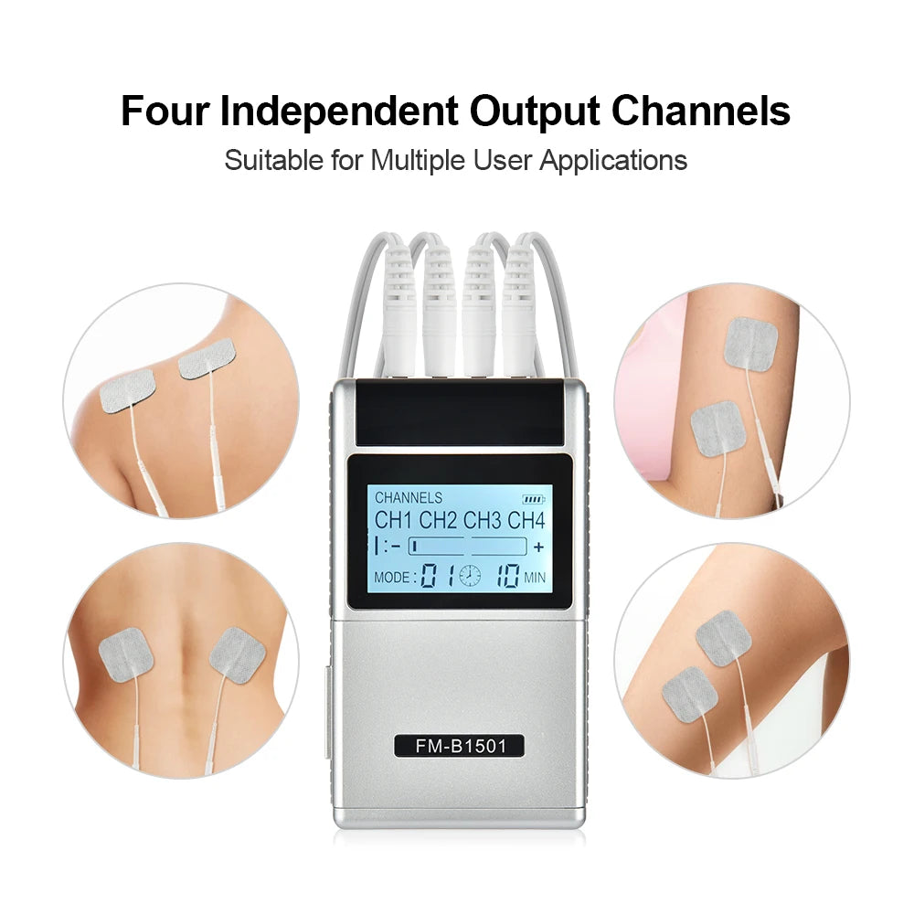 Digital 15-Mode TENS EMS Muscle Massager