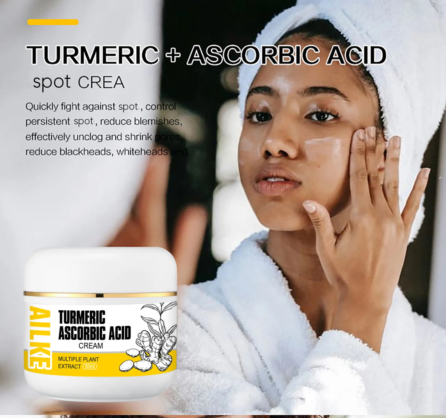 AILKE Organic Turmeric Skin Care