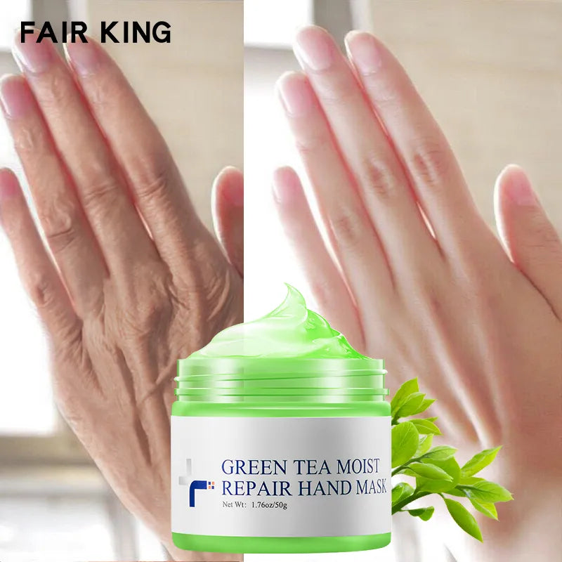 FAIR KING Green Tea Moist Repair Hand Mask