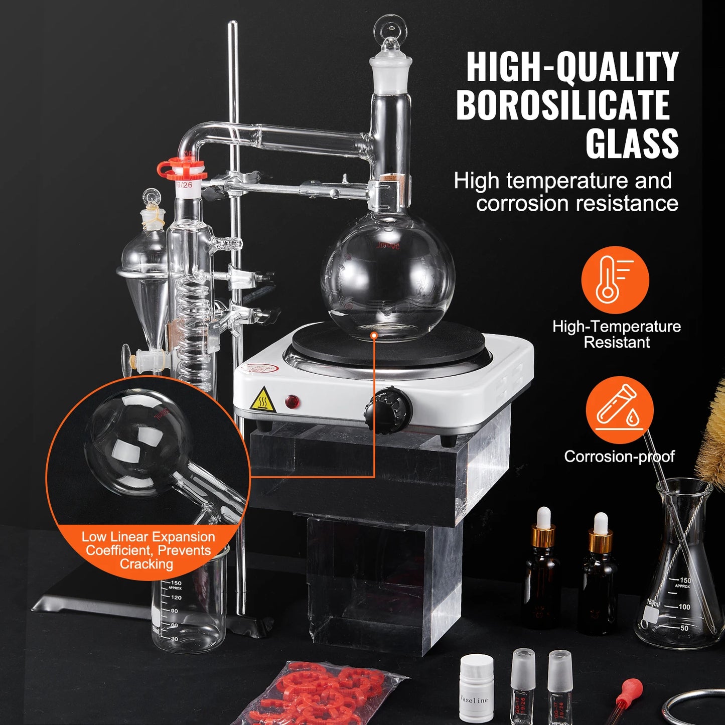 VEVOR Essential Oil Distillation Kit