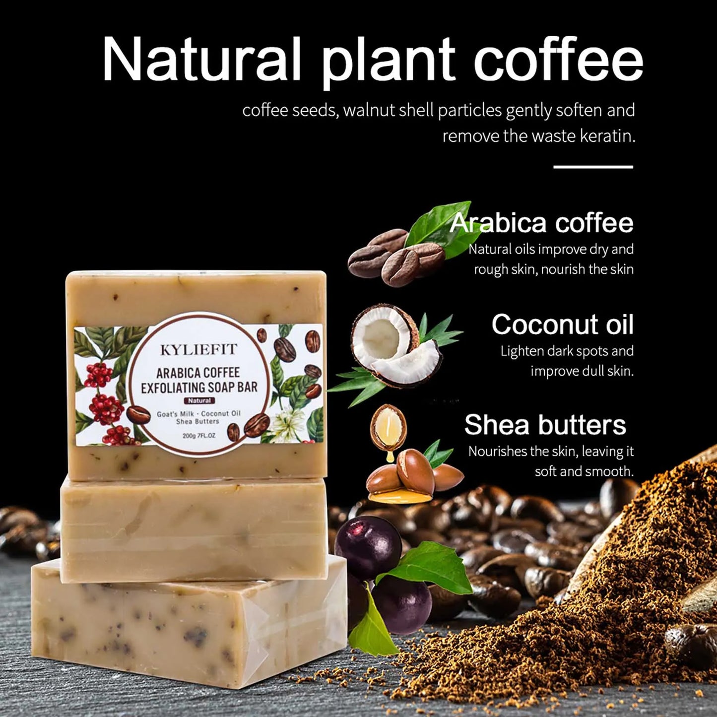 Arabica Coffee Exfoliating Soap