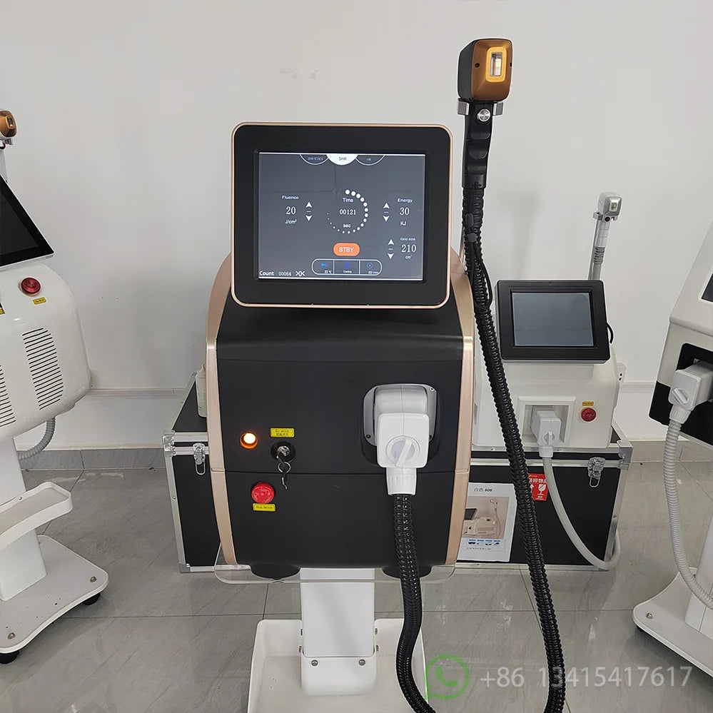 Diode Triple Wavelength Hair Removal Machine