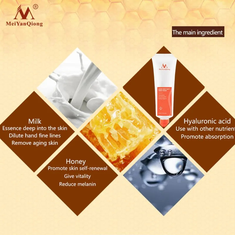 Honey Milk Softening Hand Cream