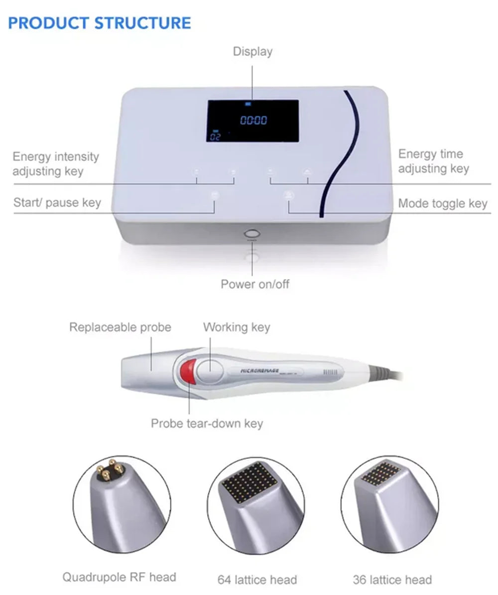 High Technology Intelligent Fractional RF Beauty Machine