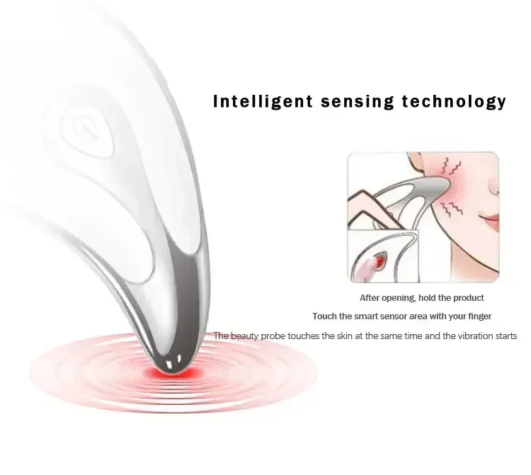 LED Microcurrent Gua Sha Face Massager