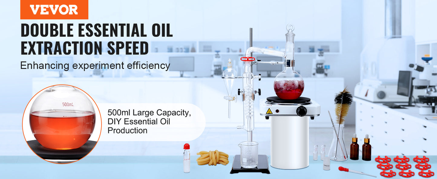 VEVOR Essential Oil Distillation Kit